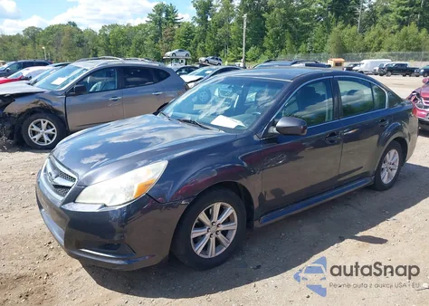 2012 Subaru Legacy 2.5I Premium from USA, damaged, VIN 4S3BMBB62C3032316